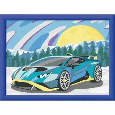 Kit de peinture par numéros Lamborghini pour enfants - Ravensburger Kit de peinture par numéros Lamborghini pour enfants - Ravensburger