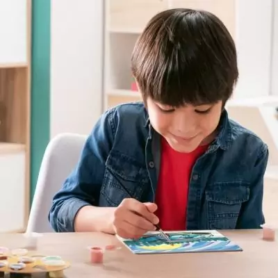 Kit de peinture par numéros Lamborghini pour enfants - Ravensburger Kit de peinture par numéros Lamborghini pour enfants - Ravensburger