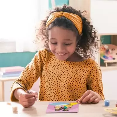 Kit de peinture Disney Princess 18x24cm pour enfants de 7 ans - Ravensburger Kit de peinture Disney Princess 18x24cm pour enfants de 7 ans - Ravensburger