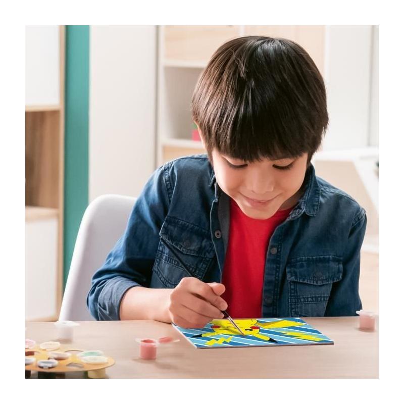 Peinture par numéros Pikachu Éclair pour enfant dès 7 ans