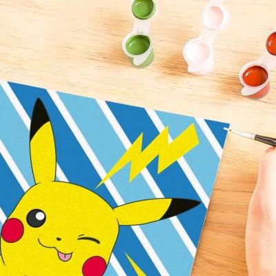 Peinture par numéros Pikachu Éclair pour enfant dès 7 ans