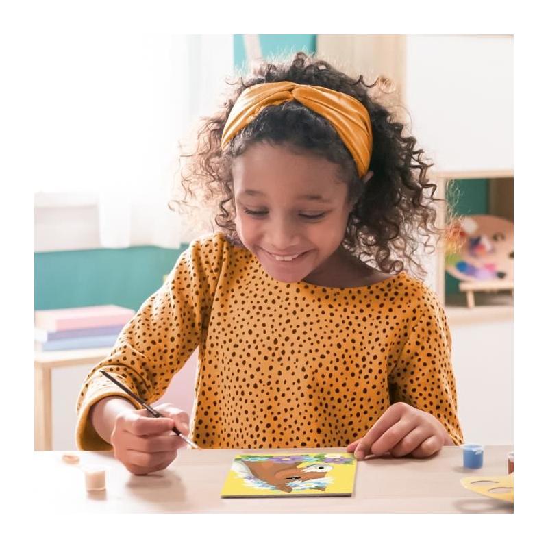 Kit de peinture par numéros Ravensburger - Cheval fleuri pour les enfants de 7 ans et plus