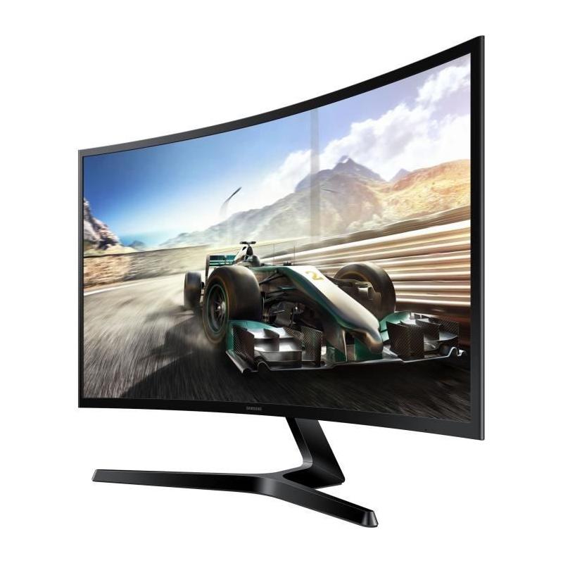 Écran PC - SAMSUNG - S27D366GAU - 27 FHD 1800R - Dalle VA - 100Hz - 4ms - 1 HDMI - Inclinable - Noir