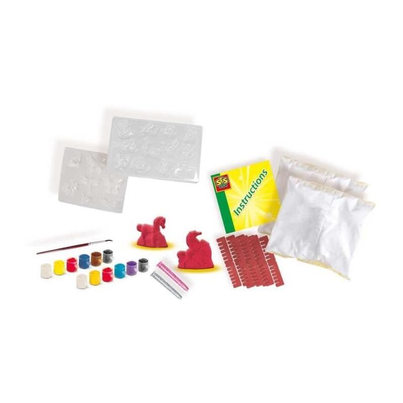 Kit modelage et peinture 3 en 1 pour enfants