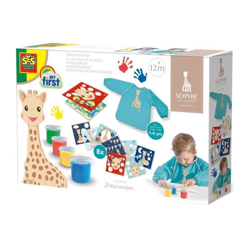 Kit de peinture au doigt SOPHIE LA GIRAFE