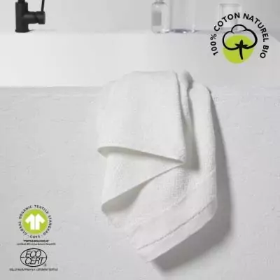 Serviette de bain 100% coton bio - Certifié oeko-Tex - GOTS