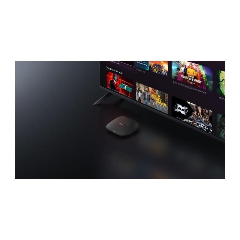 Boîtier TV XIAOMI S - 4K Ultra HD - Google TV - Bluetooth 5.2 - Dolby Vision - Dolby Atmos