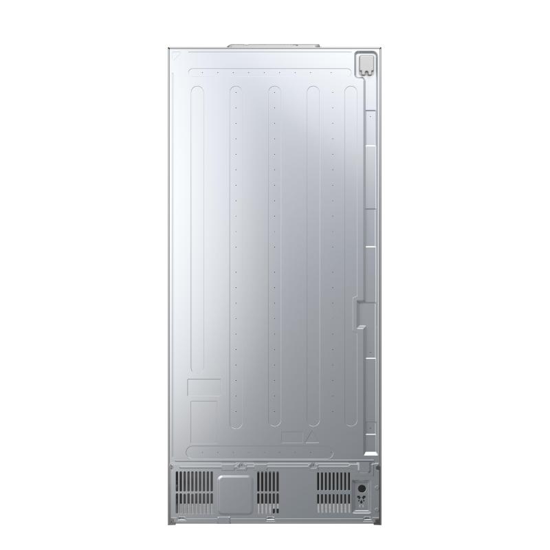 Haier FD 83 Serie 7 HFW537EP frigo américain Pose libre 537 L E Platine, Acier inoxydable