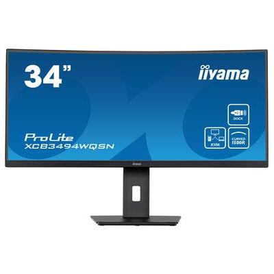 iiyama ProLite XCB3494WQSN-B5 LED display 86,4 cm (34") 3440 x 1440 pixels UltraWide Quad HD Noir
