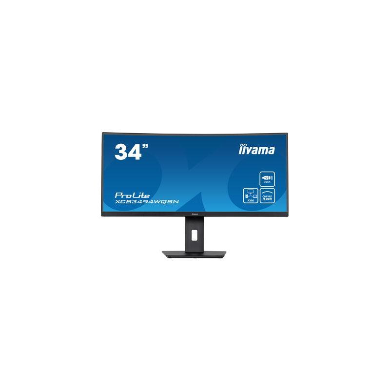 iiyama ProLite XCB3494WQSN-B5 LED display 86,4 cm (34") 3440 x 1440 pixels UltraWide Quad HD Noir