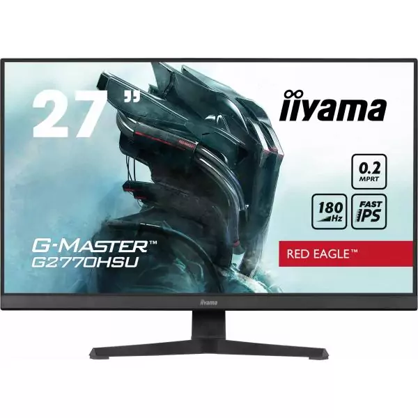 Ecran PC Gamer Incurvé - IIYAMA - 27 - FHD - 100Hz - Dalle IPS - 0,8ms - G2770HSU-B6