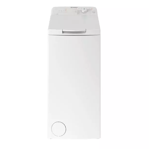Lave-linge top INDESIT BTWL7220FR/N - 7 kg - 1200 trs/min - Blanc