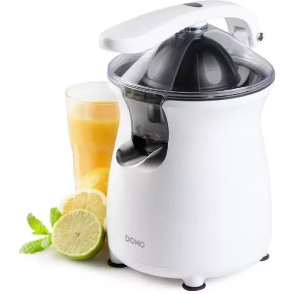 Presse agrumes avec levier - DOMO - DO9269J - 160 W - 460 ml - Blanc