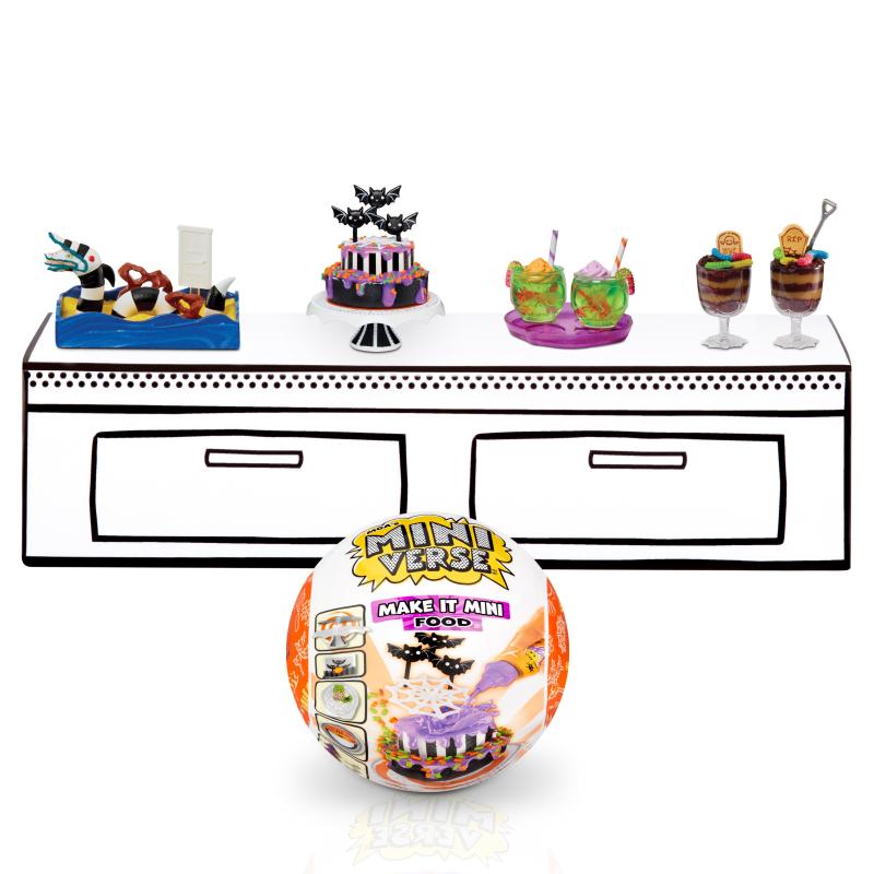 MGA's Miniverse Make It Mini Diner Halloween Licensed WB Theme in PDQ