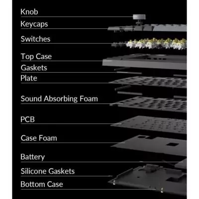 Clavier Gamer KEYCHRON Q3 Pro SE - Switch mécanique Red