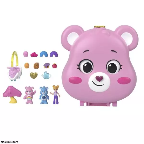 Polly Pocket-Coffret Les Bisounours-Figurines Et Accessoires - 4 ans+- JCC14