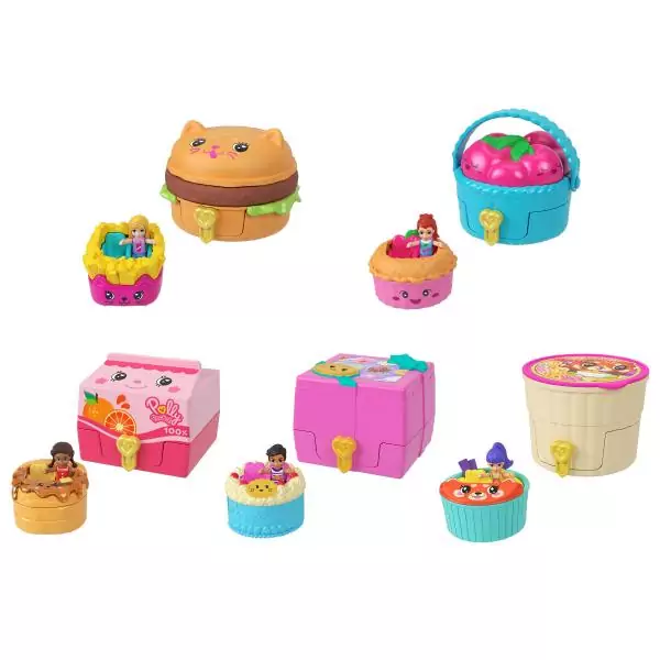 Polly Pocket–Coffret Multifacettes-Voitures Et Mini-Figurines - JCR44 Modele aléatoire - a partide 4 ans