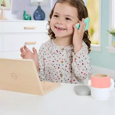 Fisher-Price – Coffret Télétravail en Bois
