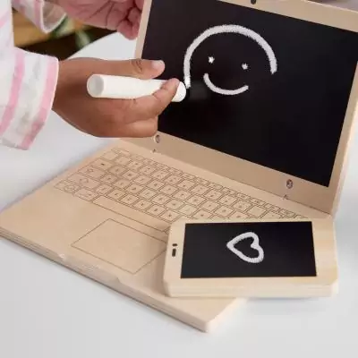 Fisher-Price – Coffret Télétravail en Bois