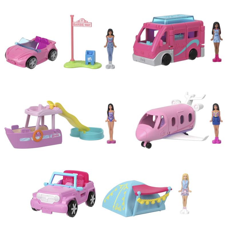 Barbie – Assortiment Poupée et Véhicule Mini-Barbieland