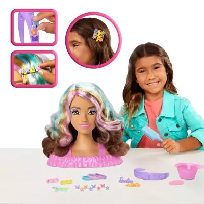 Barbie – Tête à Coiffer Color Reveal