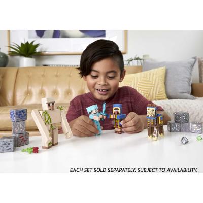 Minecraft – Assortiment Coffret 2 Figurines– Créer-Un-Bloc