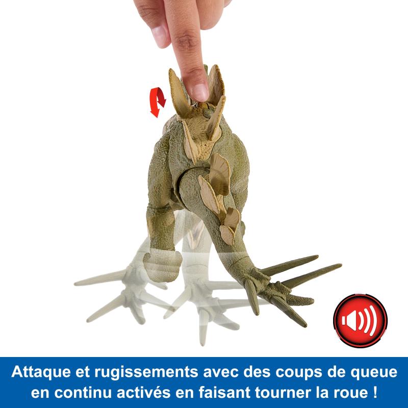Jurassic World – Figurine Hesperosaurus Rugissement Féroce