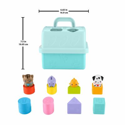 Fisher-Price – Trieur Caisse de Transport d’Animaux