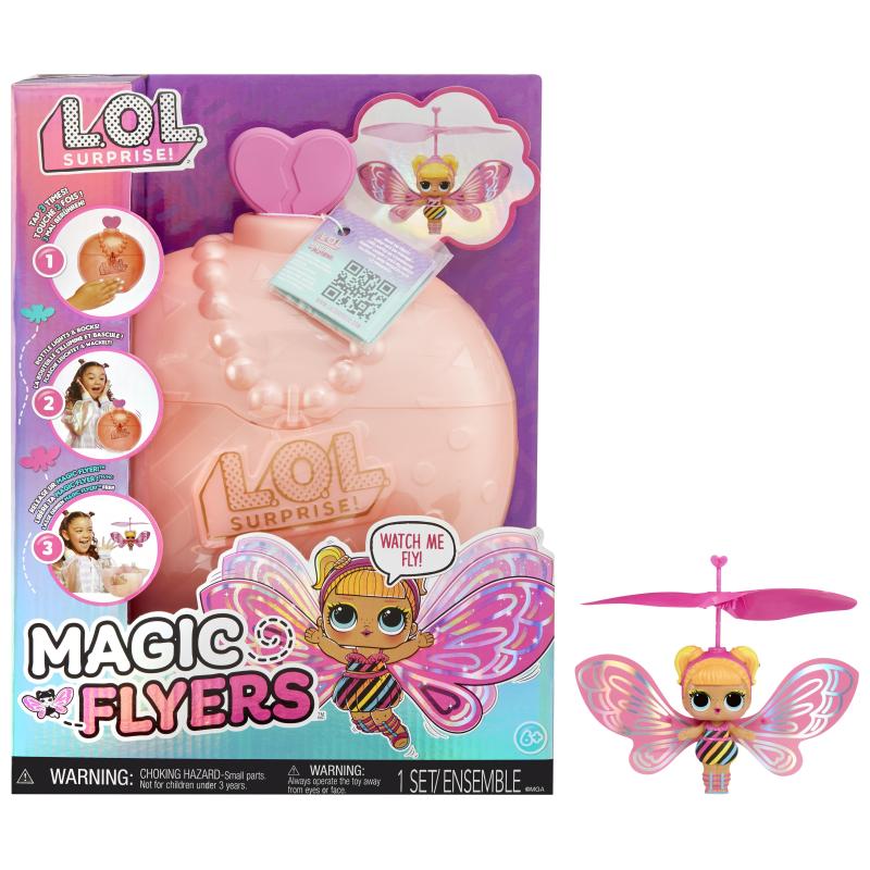 L.O.L. Surprise! L.O.L. Surprise Magic Wishies Poupées volantes 7,5cm Ailes roses