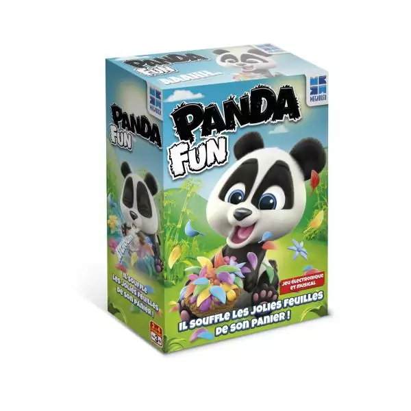 PANDA'FUN - Jeu de société - A partir de 3 ans - 2 a 4 joueurs - Megableu