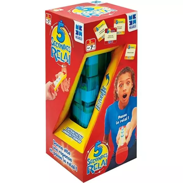 5 SECONDES RELAI - MEGABLEU - Jeu de société électronique