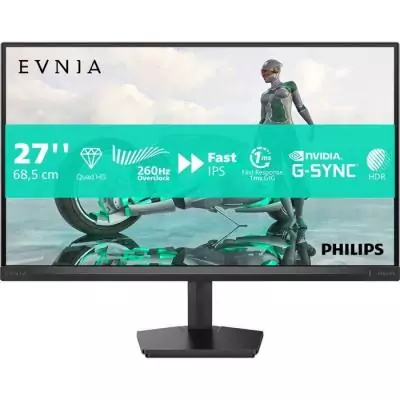 Ecran PC Gamer - PHILIPS - 27'' - 4K/FHD - 160Hz/320Hz - HP - Dalle Fast IPS - 0,5ms - Réglable en hauteur - 27M2N3800A/00