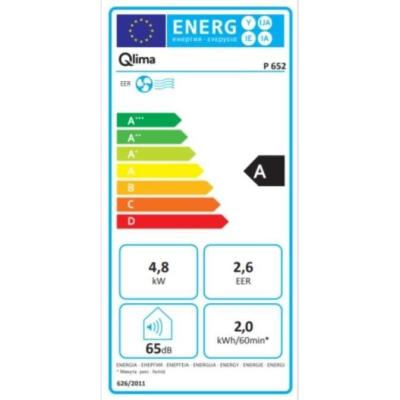 Climatiseur mobile puissant QLIMA - P652 - 4,8 kW