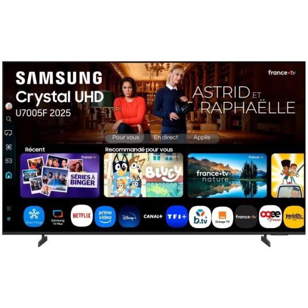 Samsung 75U7005F - TV LED 75 (190 cm) - 4K UHD 3840x2160 - HDR10+ - Smart TV - Gaming Hub - 3xHDMI - WiFi