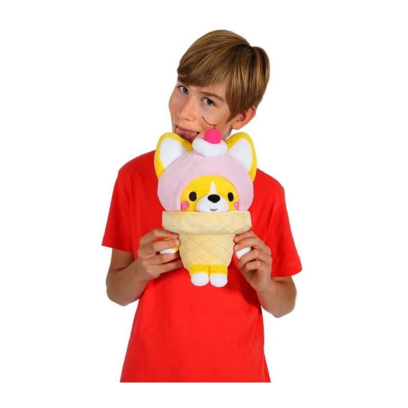 Peluche Little Corgi Cuties - GIPSY TOYS - 30 cm - Glace