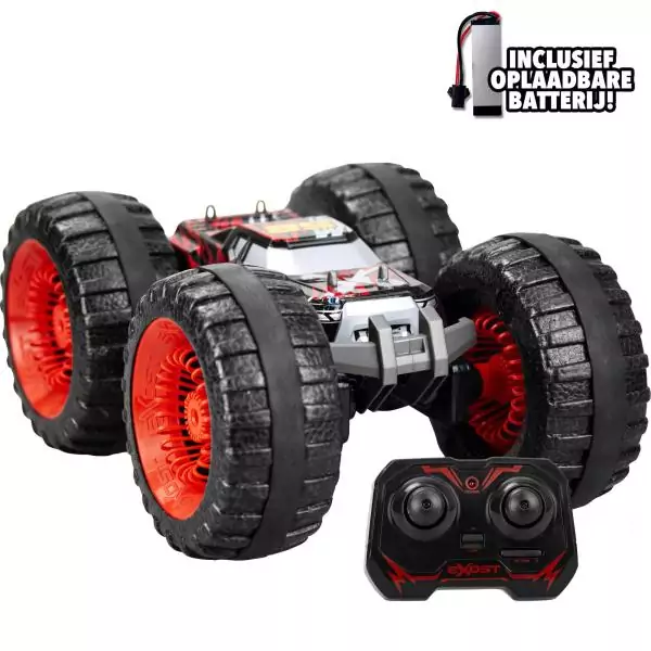 Voiture Télécommandée - EXOST - Land Buster 1:12 - 12 km/h - 34 cm - rouge - des 5 ans