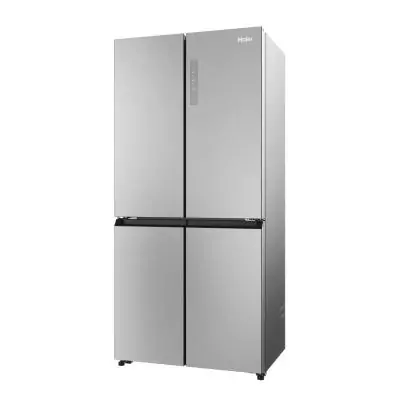 Haier Cube 83 Serie 3 HCR3818ENMM frigo américain Pose libre 467 L E Platine, Acier inoxydable
