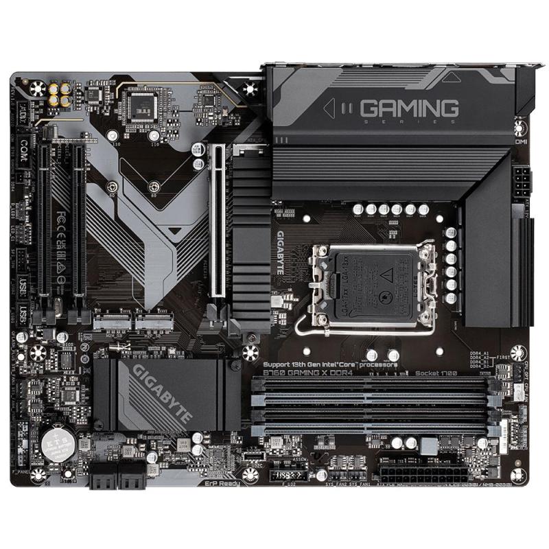 GIGABYTE B760 GAMING X DDR4 Carte Mère - Prend en charge les processeurs Intel Core de 14e génération, VRM numérique 8+1+1