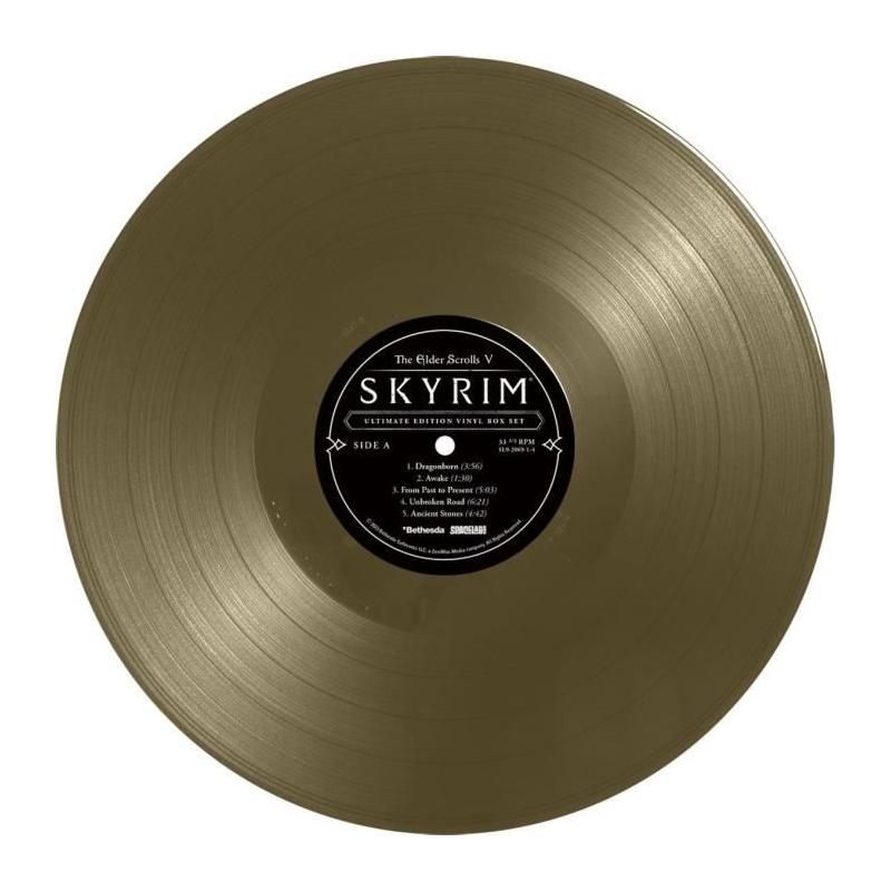 Vinyles - The Elder Scrolls V: Skyrim - Coffret Vinyle Édition Ultime Gold - 4LP