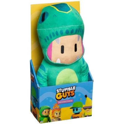 Peluche géante - BANDAI Stumble Guys - T Rex Guy - 30 cm
