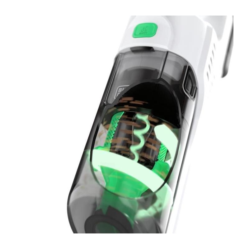 Aspirateur balai multifonction BLACK & DECKER 18V 2,0 Ah Blanc