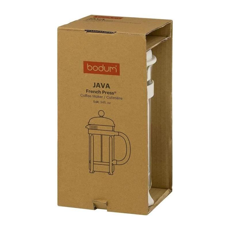 Cafetière à piston Bodum 1903-913 - Java Blanc 0.35 L