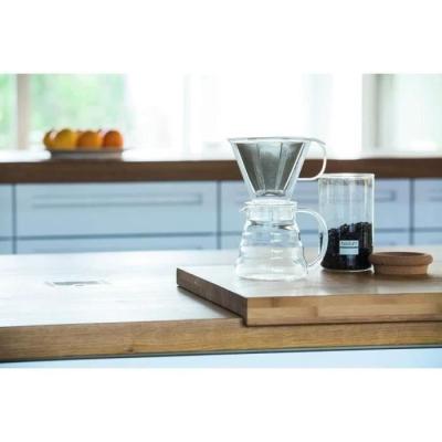 Cafetière BODUM Melior 8 tasses - Maille inox - Transparent