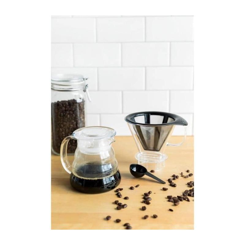 Cafetière BODUM Melior 8 tasses - Maille inox - Transparent