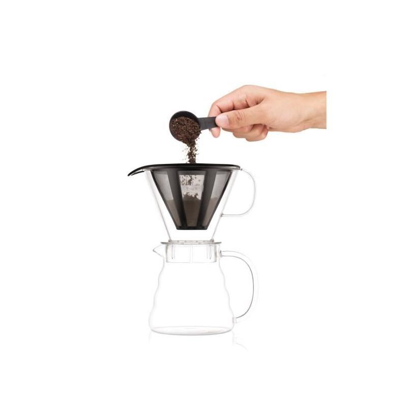 Cafetière BODUM Melior 5 tasses - Filtre inox - Transparent