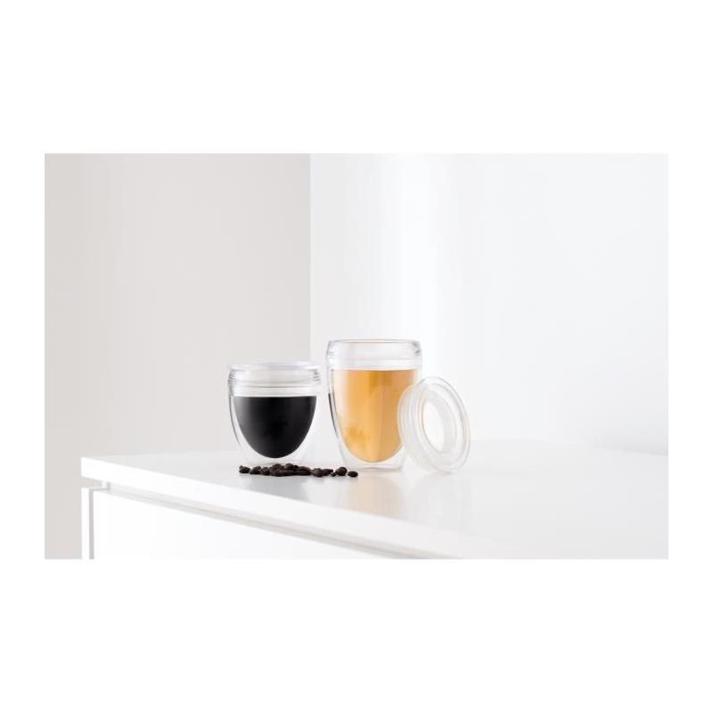 Gobelets BODUM Pavina To Go - Double paroi - 20 cl