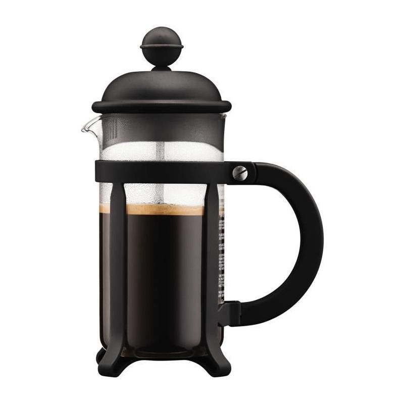 Cafetière à piston BODUM JAVA Noir 0.35 L - Design élégant