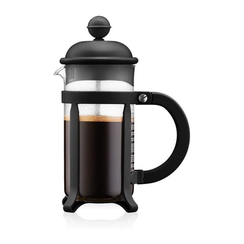 Cafetière à piston BODUM JAVA Noir 0.35 L - Design élégant