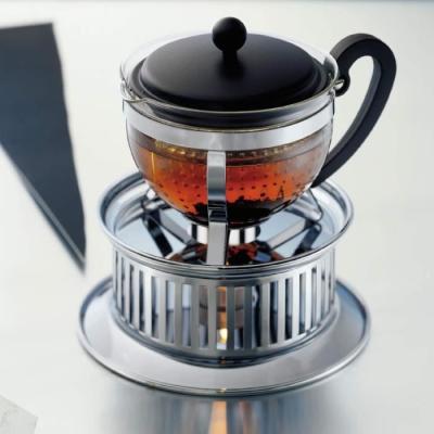 Théière Bodum Chambord 1 L - Élégance en verre et acier inoxydable