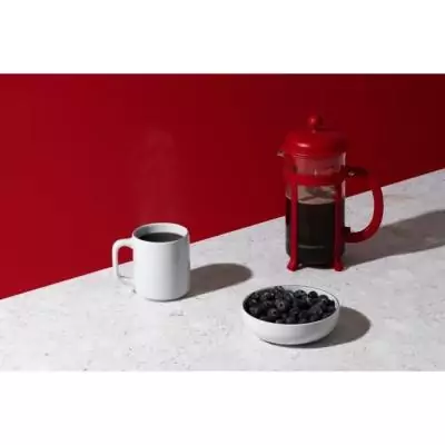 Cafetière à piston Bodum 8 tasses rouge - Infuseur stylé Cafetière à piston Bodum 8 tasses rouge - Infuseur stylé